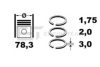 VW 059198121E Piston Ring Kit